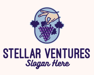 Grape Vine Harvest  logo design