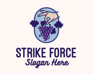 Grape Vine Harvest  logo design