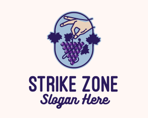 Grape Vine Harvest  logo design