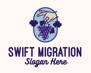 Grape Vine Harvest  logo design