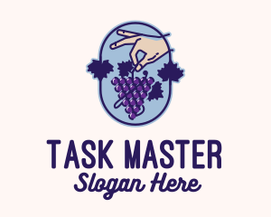 Grape Vine Harvest  logo design