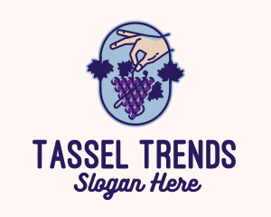 Grape Vine Harvest  logo design