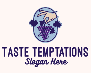 Grape Vine Harvest  logo design