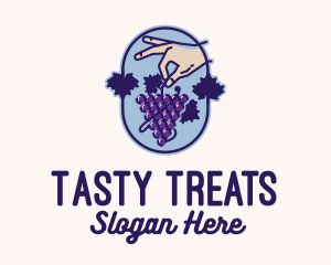 Grape Vine Harvest  logo design