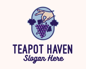 Grape Vine Harvest  logo design