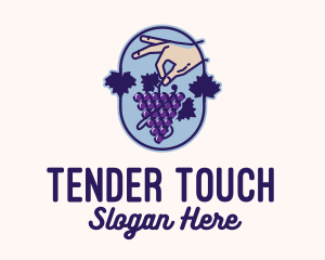 Grape Vine Harvest  logo design