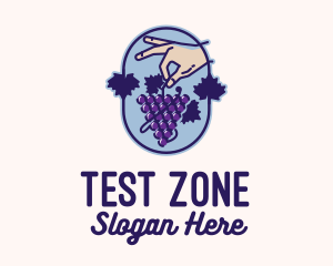 Grape Vine Harvest  logo design