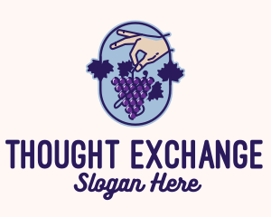 Grape Vine Harvest  logo design