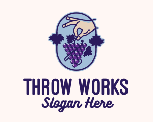 Grape Vine Harvest  logo design