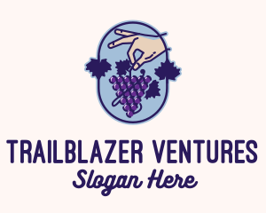 Grape Vine Harvest  logo design