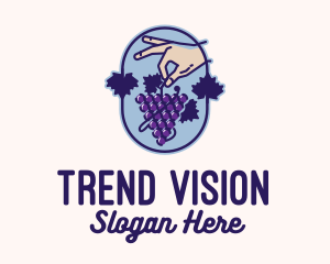 Grape Vine Harvest  logo design