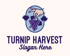 Grape Vine Harvest  logo design