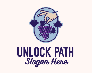 Grape Vine Harvest  logo design