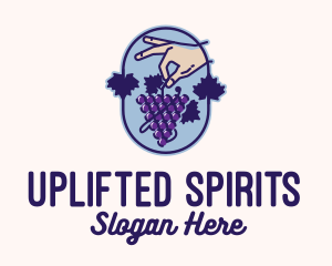 Grape Vine Harvest  logo design