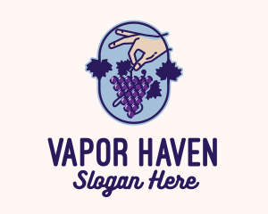 Grape Vine Harvest  logo design