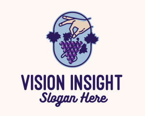 Grape Vine Harvest  logo design