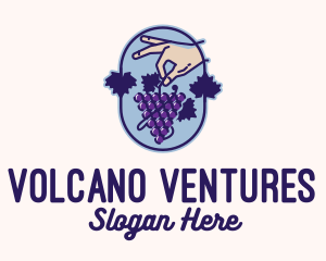 Grape Vine Harvest  logo design