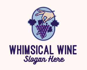 Grape Vine Harvest  logo design