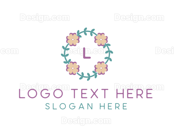 Organic Flower Garden Boutique Logo