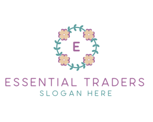 Organic Flower Garden Boutique logo design