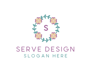 Organic Flower Garden Boutique logo design