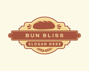 Bread Bun Bakery logo design