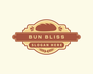 Bread Bun Bakery logo design