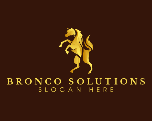 Luxury Horse Equine logo design