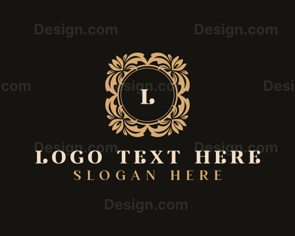 Luxury Floral Jeweler Logo