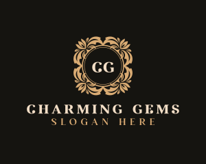 Luxury Floral Jeweler logo