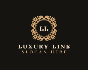 Luxury Floral Jeweler logo design