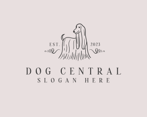 Pet Dog Grooming logo design