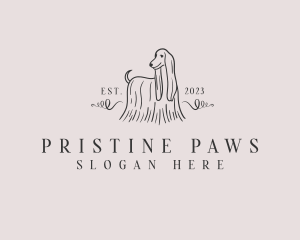 Pet Dog Grooming logo