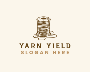 Handcrafting Yarn Thread logo design