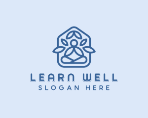 Health Wellness Meditation logo design