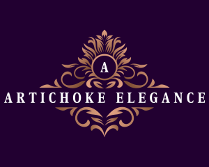 Elegant Floral Boutique logo design