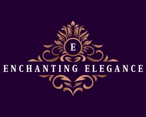 Elegant Floral Boutique logo design