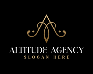 Luxury Agency Letter A logo