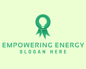 Green Innovation Award logo design