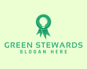 Green Innovation Award logo design