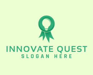 Green Innovation Award logo design