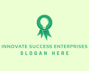 Green Innovation Award logo design