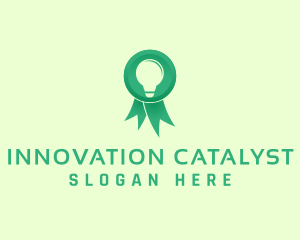 Green Innovation Award logo design