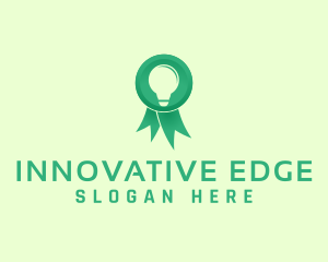 Green Innovation Award logo design