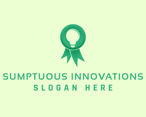 Green Innovation Award logo design