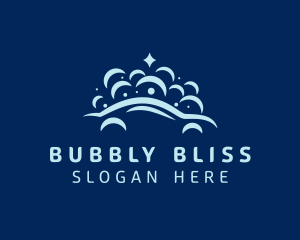 Water Bubbles Vehicle  logo design