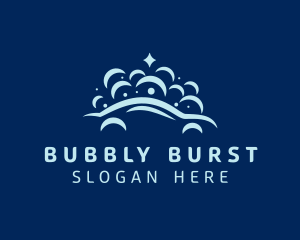 Water Bubbles Vehicle  logo design