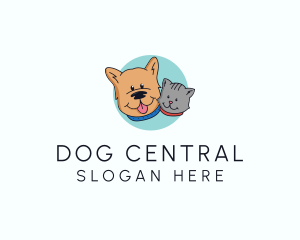 Dog Cat Veterinary  logo design