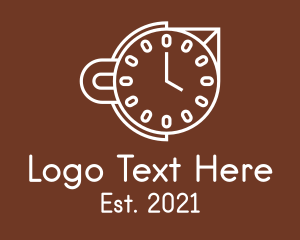 Coffee Cup Clock logo