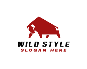 Wild Bull Horn  logo design